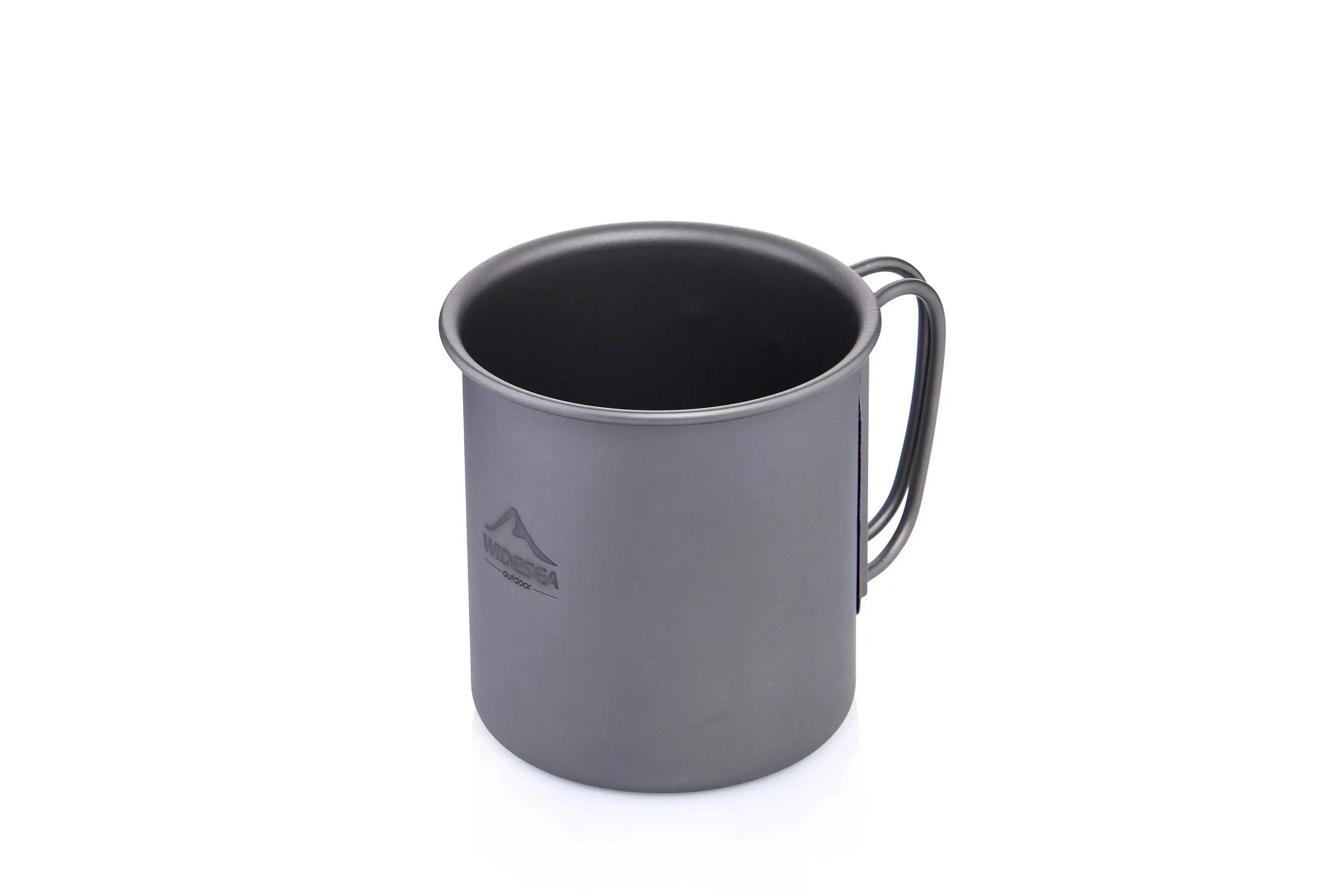 🏕️ Widesea Camping Mug | Titanium Cup for Outdoor Cooking & Travel | Picnic, Hiking, and Tourist Tableware 🍃