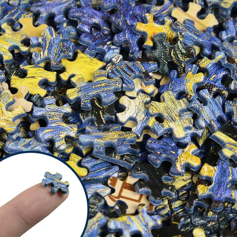 150-Piece Miniature Art Puzzle in Tube | Collectible | Portable Puzzle for Art Lovers | 1015cm