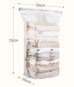 2024 Household EssentialsReusable Vacuum-Free Compression Storage Bags