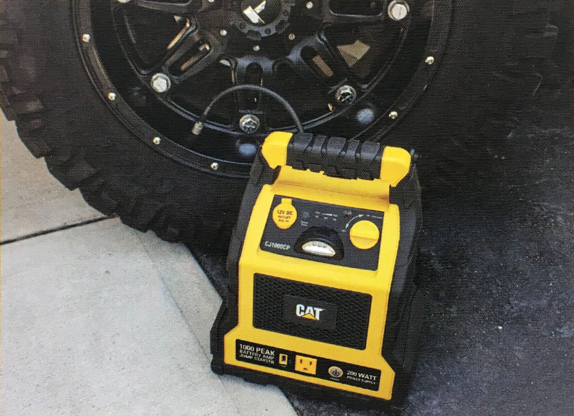 3 in 1 CAT Power Station with Jump Starter & Compressor