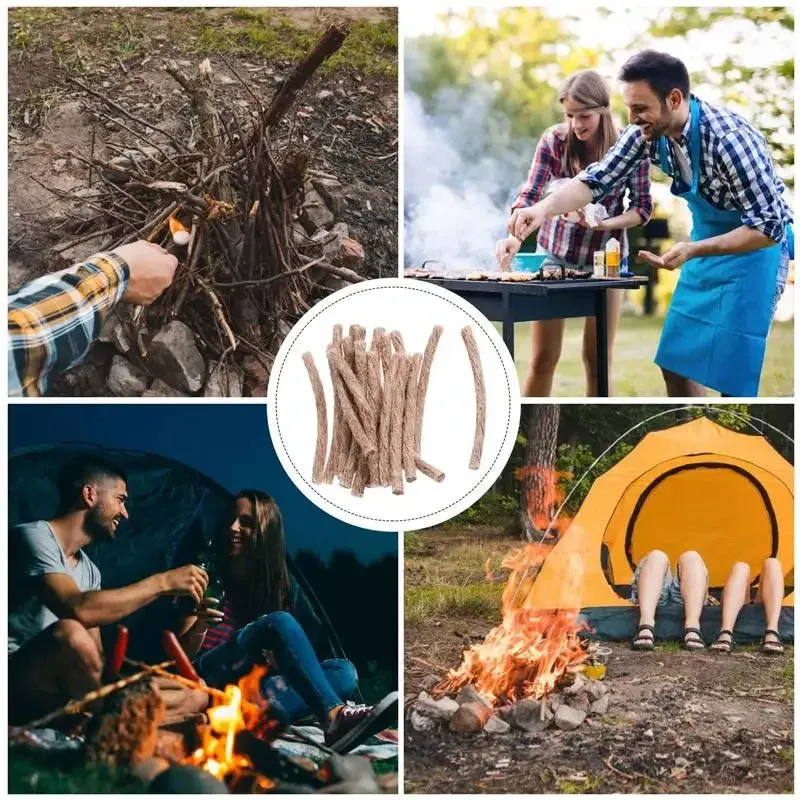 7.5CM Of Outdoor Camping Picnic Barbecue Supplies Igniter Igniter Rope Beeswax Hemp Rope Fire Tools Survival Equipment