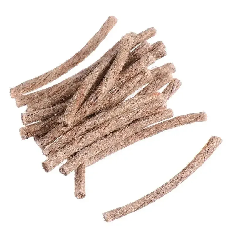 7.5CM Of Outdoor Camping Picnic Barbecue Supplies Igniter Igniter Rope Beeswax Hemp Rope Fire Tools Survival Equipment