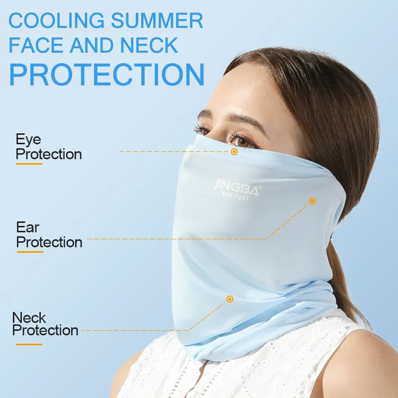 8055 Multifunctional Neck Gaiter Face Scarf Headwear for Unisex Men Women Dustproof Breathable Reusable Scarf