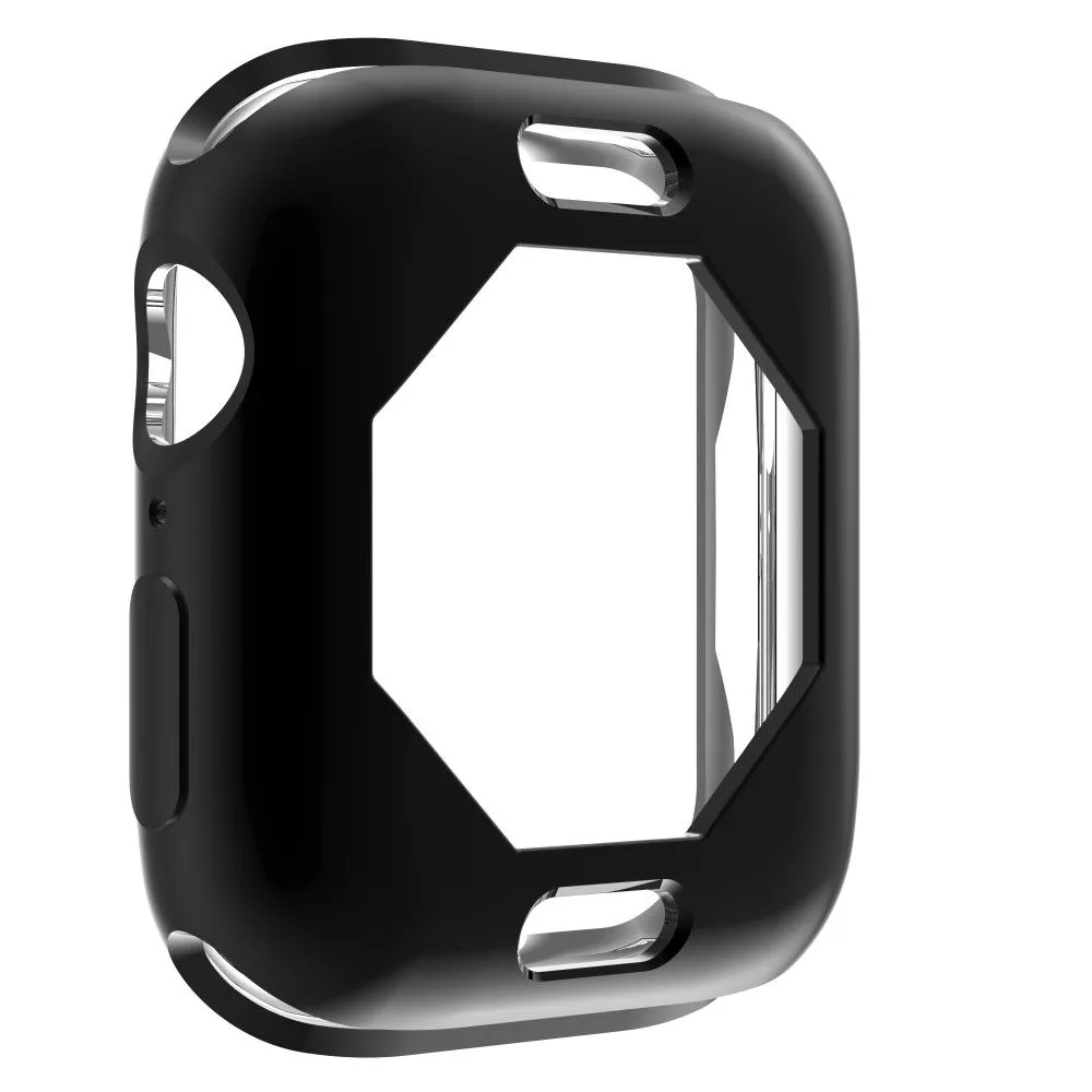 Apple Watch (45mm) stylish TPU cover - Black
