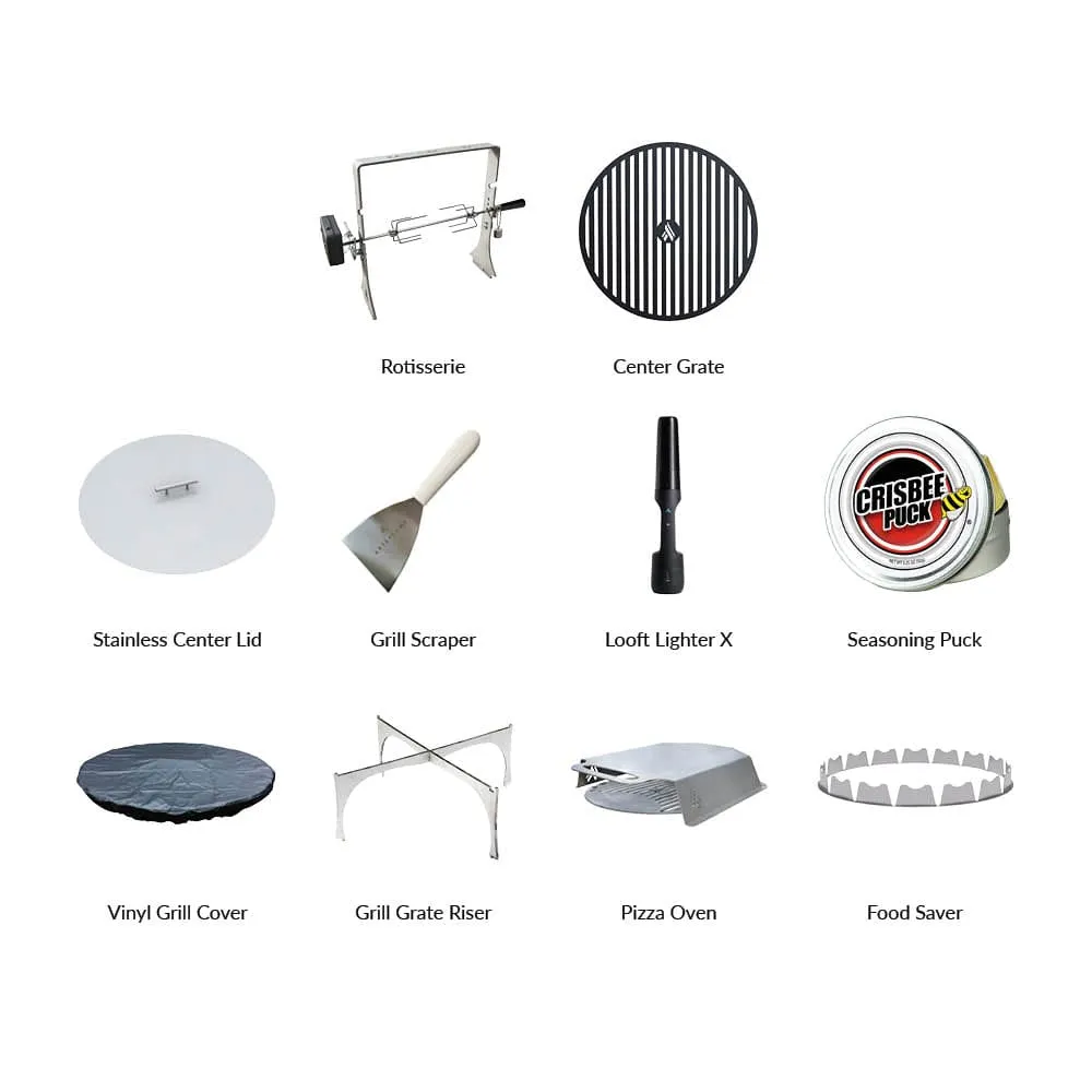Arteflame 40 inch XXL High Round Base Grill AF40HRB