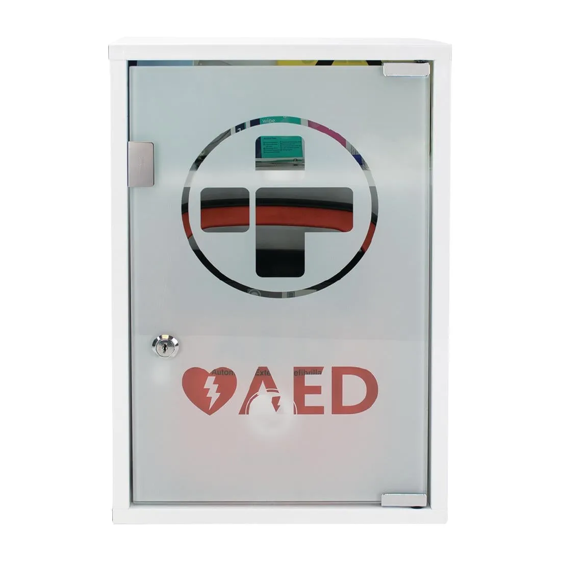 CH787 Automated External Defibrillator Alarmed Metal Cabinet