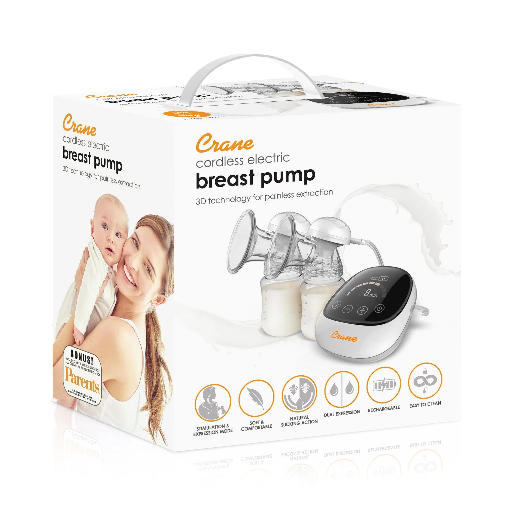 Crane Rechargeable Breast Pump