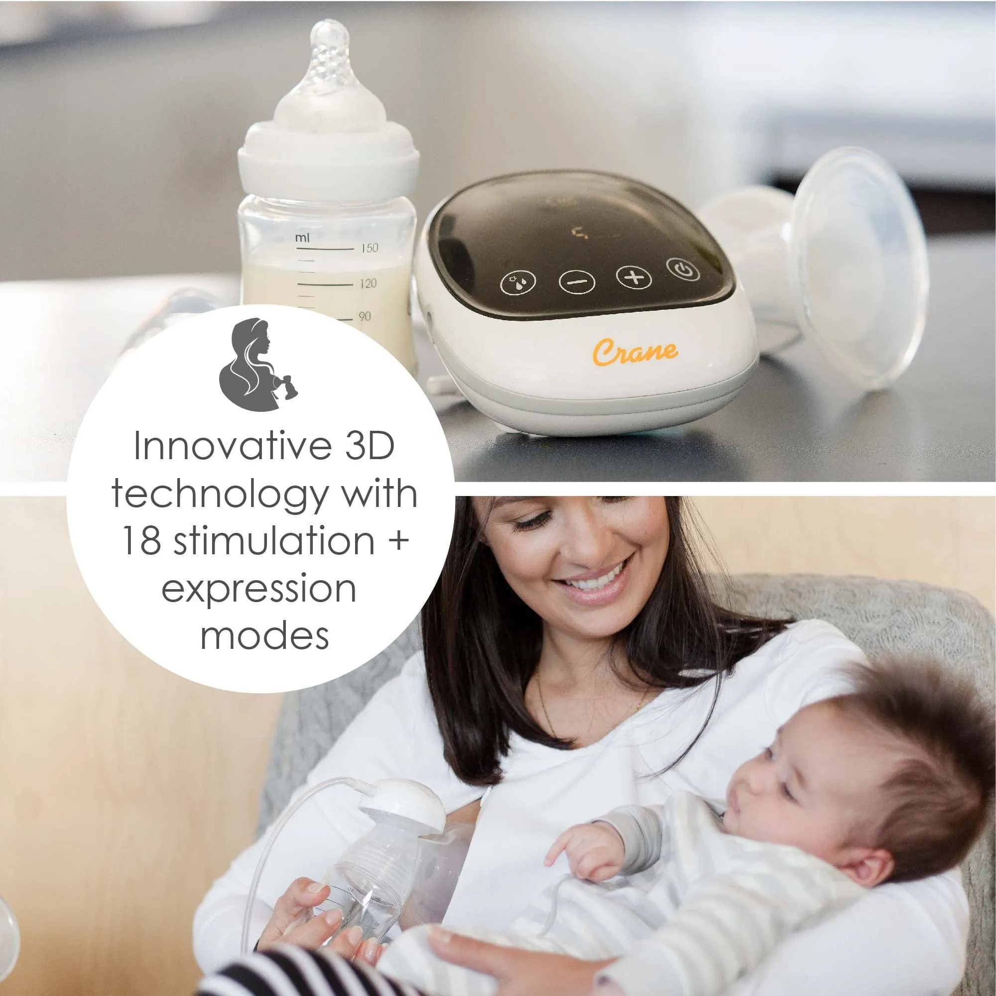 Crane Rechargeable Breast Pump