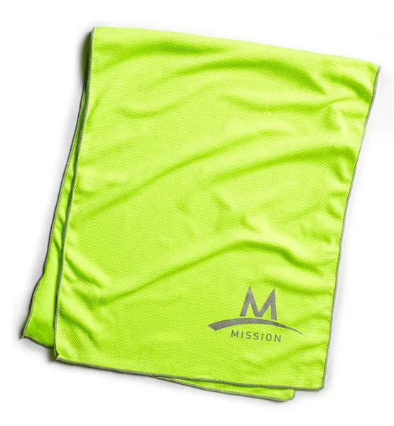 Enduracool Techknit Cooling Towel | Hi Vis Green