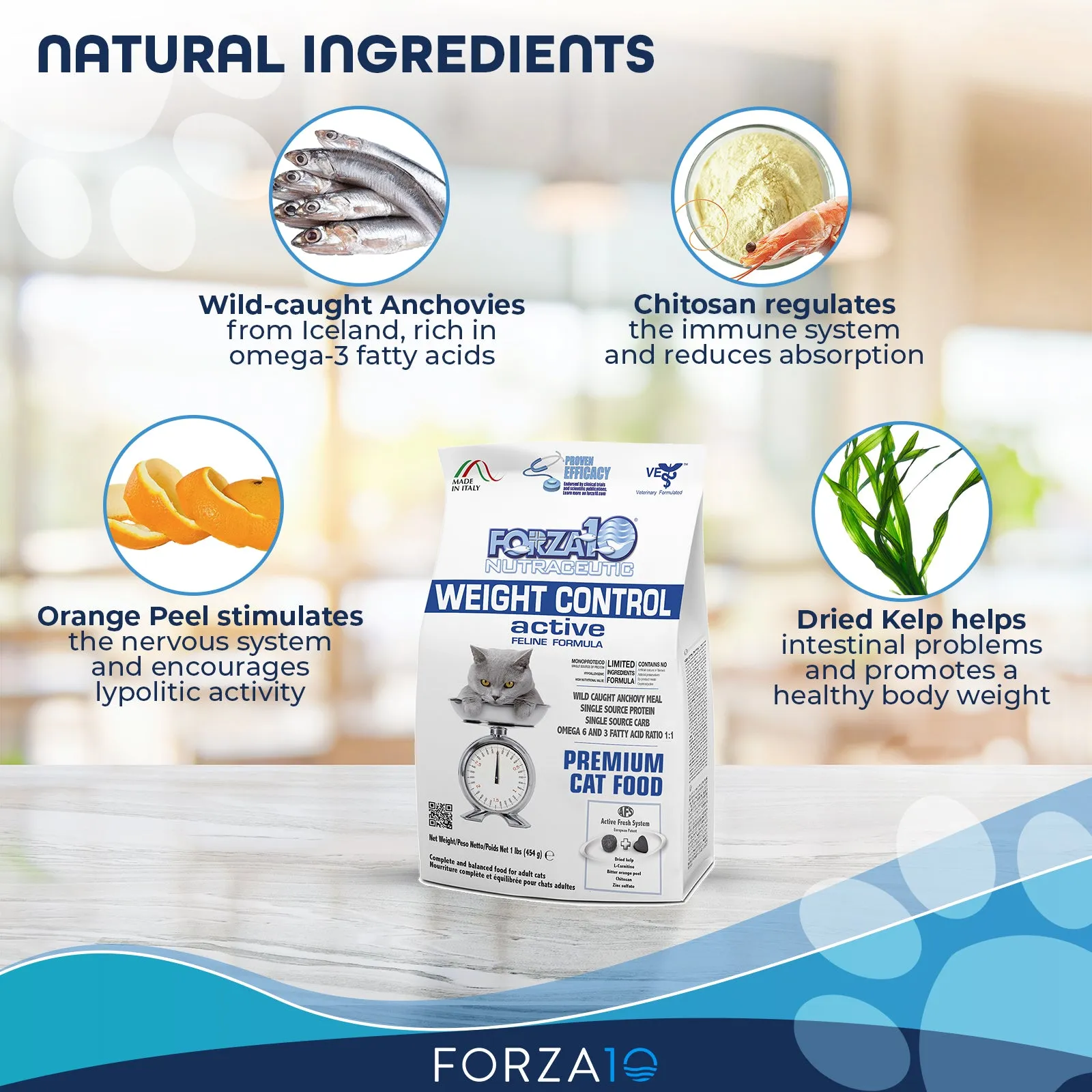 Forza10 Nutraceutic Active Weight Control Diet Dry Cat Food