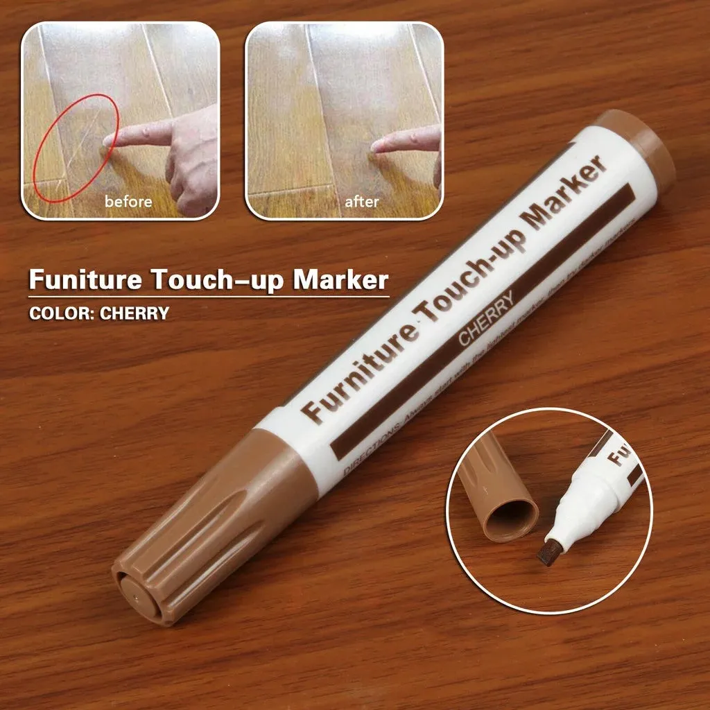 Furniture Touch-Up Kit - Set of 6 Markers for Flawless Fixes