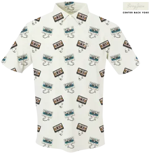 Golf Mixtape Toss Men's Polo