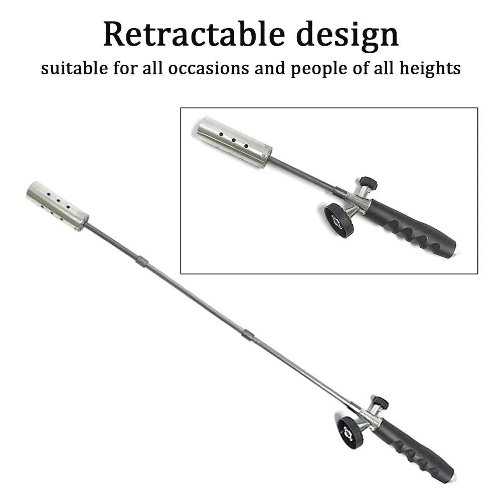 Grass Burners Waterproof Weeding Fire Machine Blowtorch Multipurpose Grass Remove Torch Welding Tool for Outdoor Camping Weeders