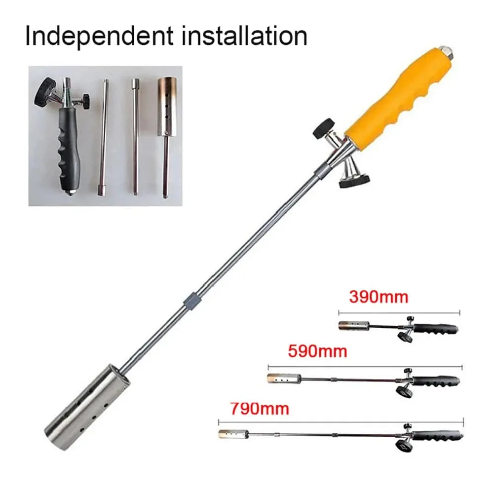 Grass Burners Waterproof Weeding Fire Machine Blowtorch Multipurpose Grass Remove Torch Welding Tool for Outdoor Camping Weeders