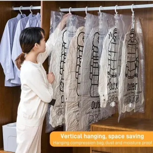  Hanging Vacuum Storage Bags
