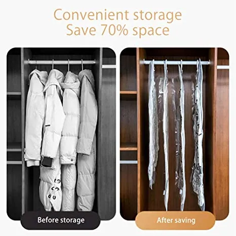  Hanging Vacuum Storage Bags