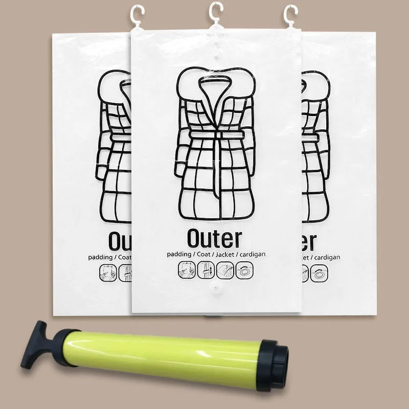  Hanging Vacuum Storage Bags