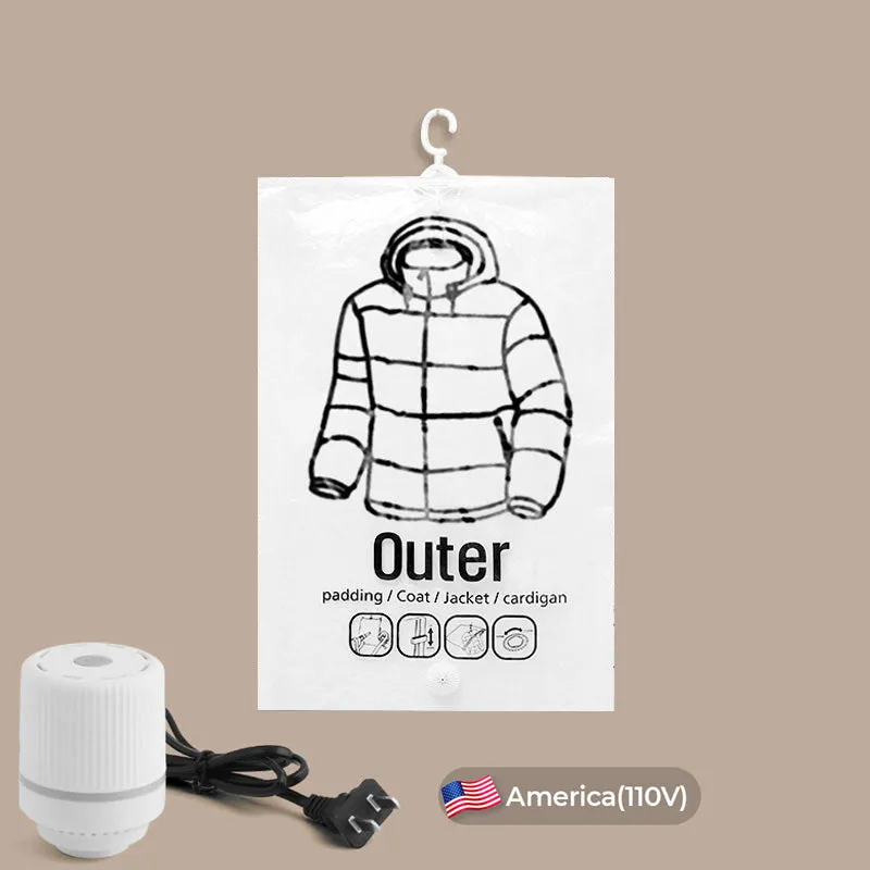  Hanging Vacuum Storage Bags