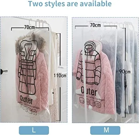  Hanging Vacuum Storage Bags