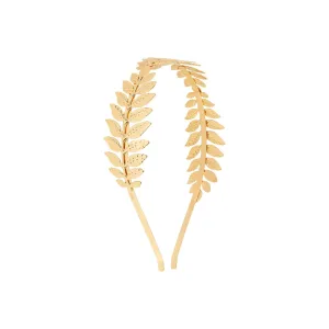 Joker & Witch Women Greece Fern Gold Hairband