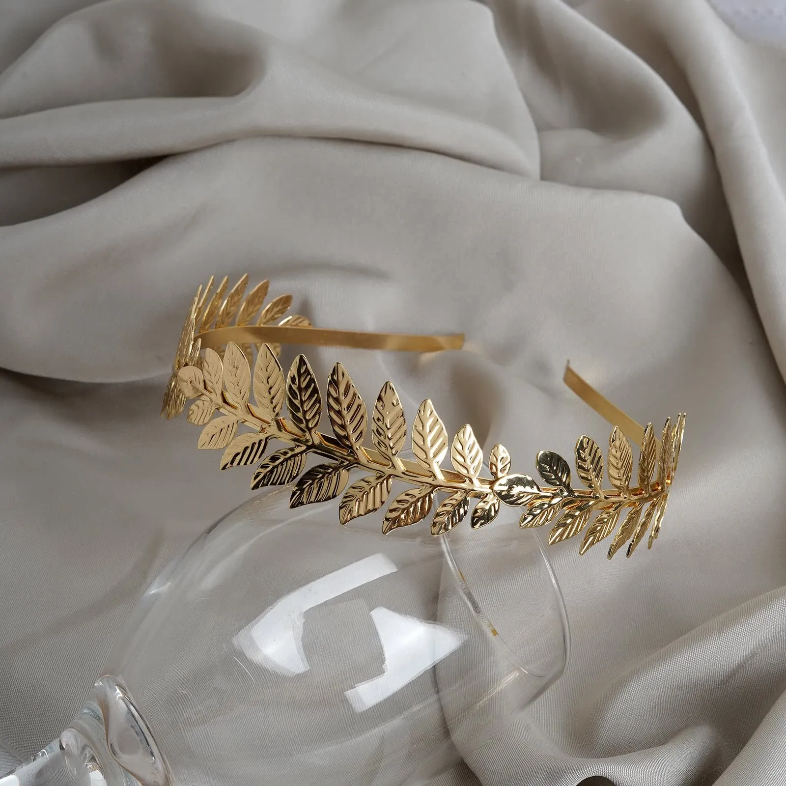 Joker & Witch Women Greece Fern Gold Hairband