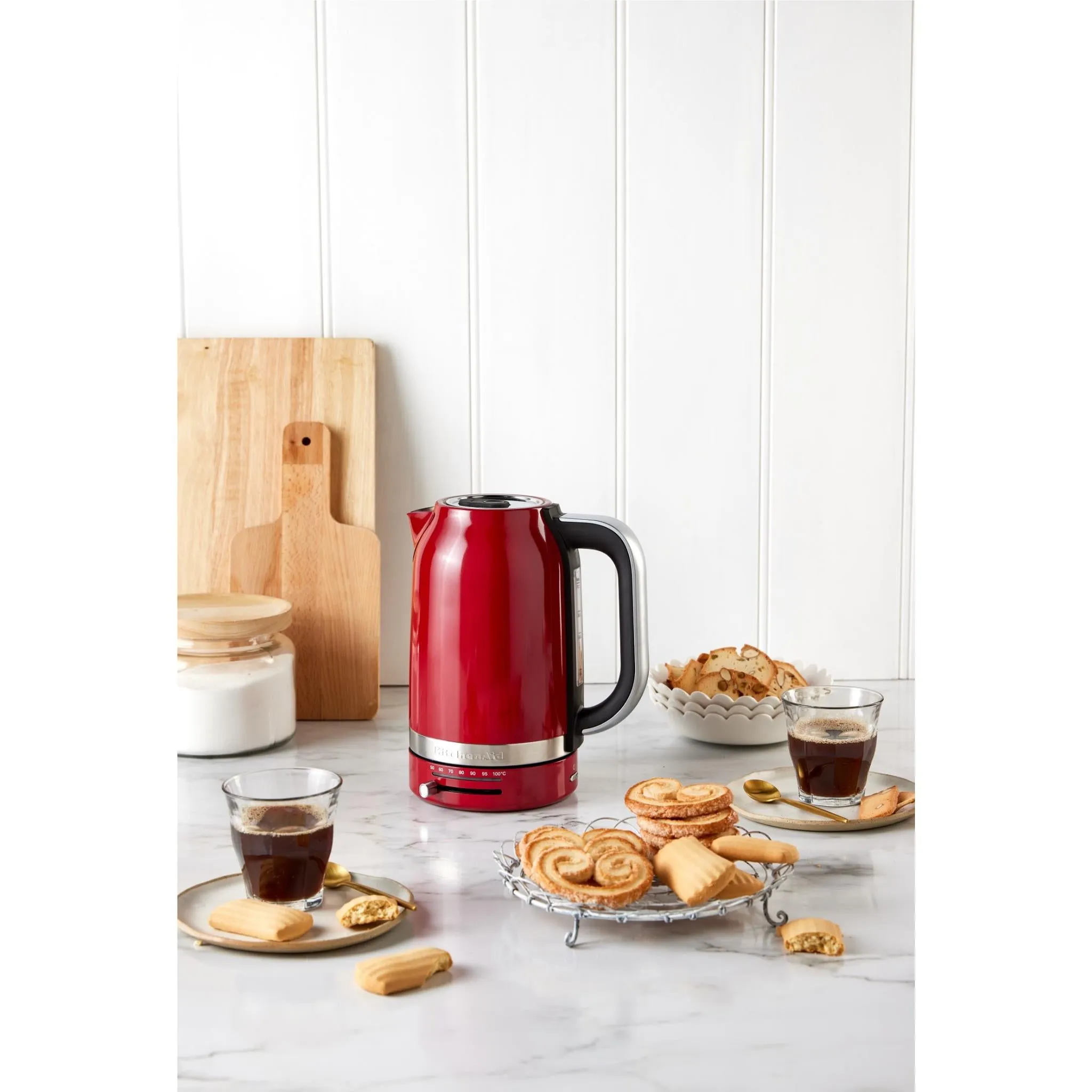 KitchenAid KEK170 1.7L Variable Temperature Electric Kettle (Empire Red)