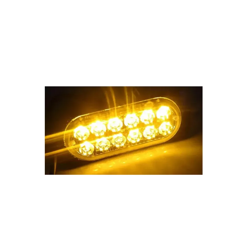 Led Super Bright Yellow Emergency Caution Strobe Light