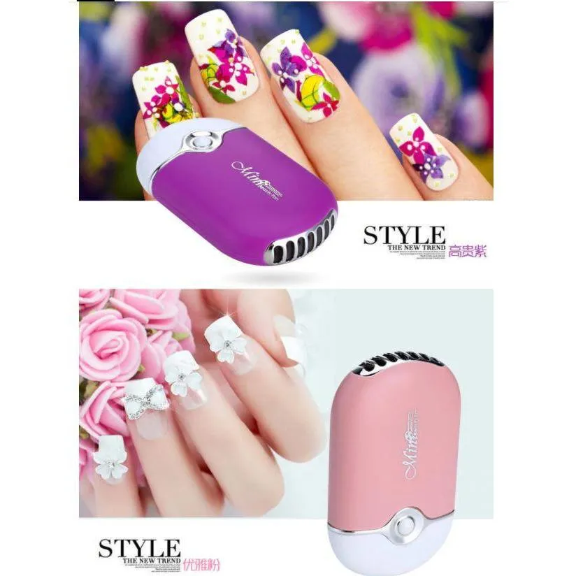 Mini Palm Size Small Portable USB Rechargeable Bladeless Fan