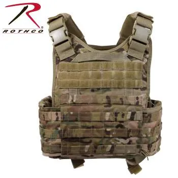 MOLLE Plate Carrier Vest - Multicam