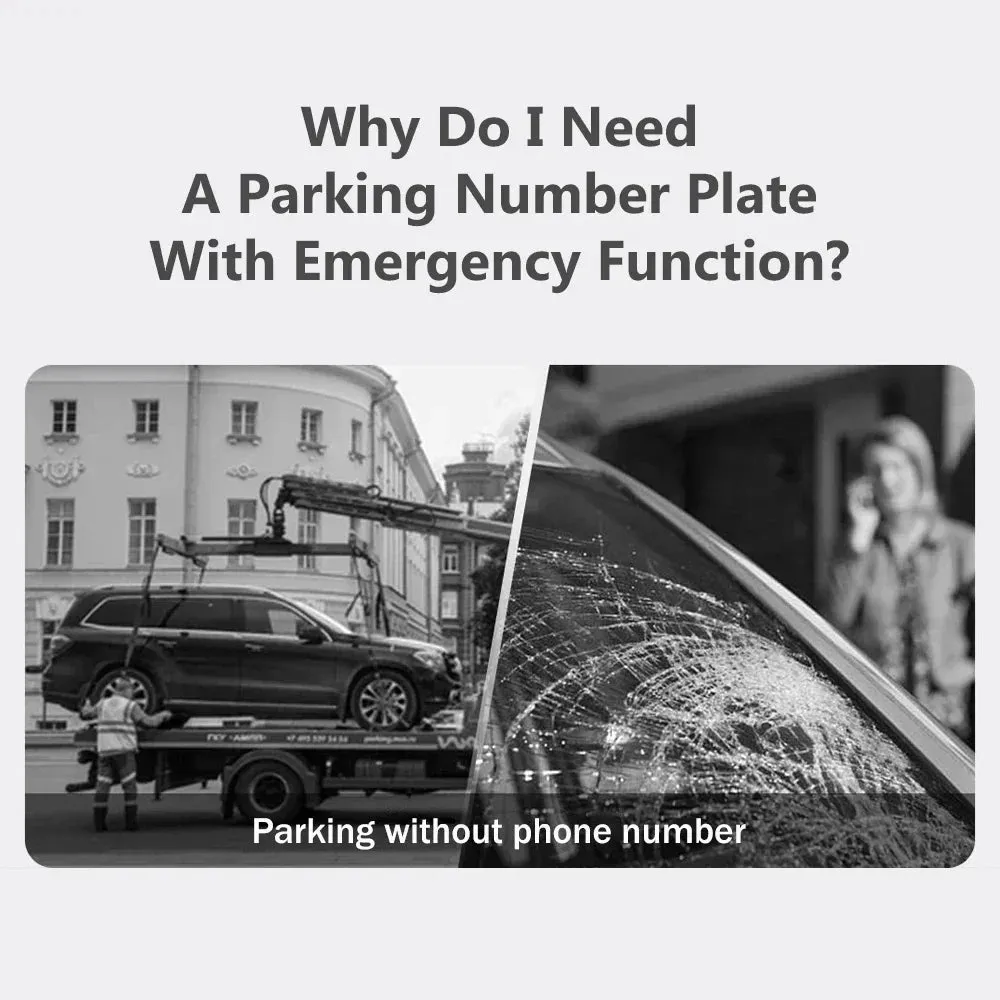 NexTool Car Temporary Parking Card Hidden Window Breaker With Seat Belt Cutter Life-Saving Escape Car Emergency Tool