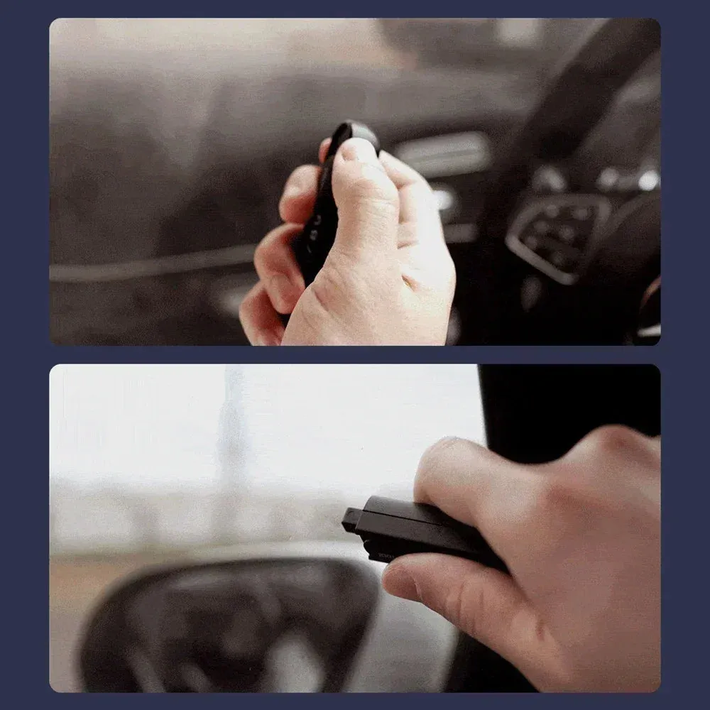 NexTool Car Temporary Parking Card Hidden Window Breaker With Seat Belt Cutter Life-Saving Escape Car Emergency Tool