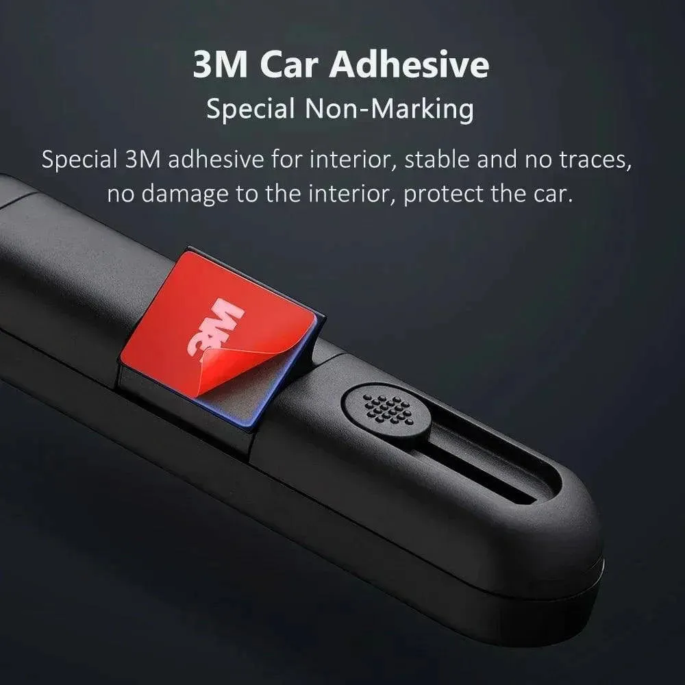 NexTool Car Temporary Parking Card Hidden Window Breaker With Seat Belt Cutter Life-Saving Escape Car Emergency Tool