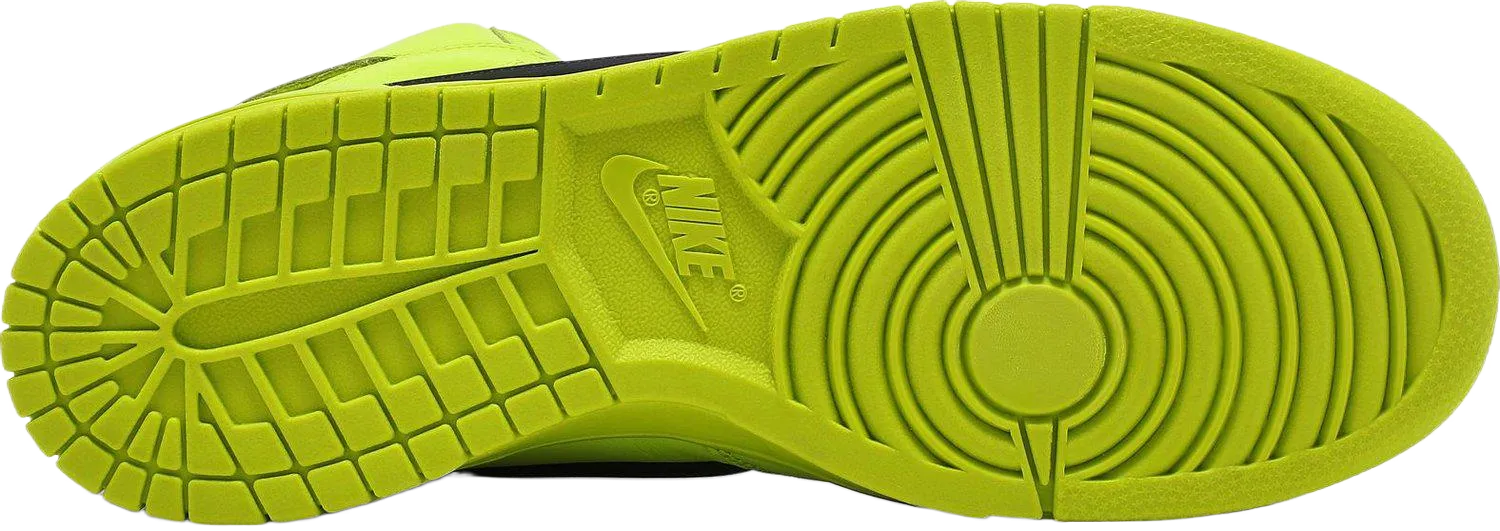 Nike Dunk High x Ambush Flash Lime