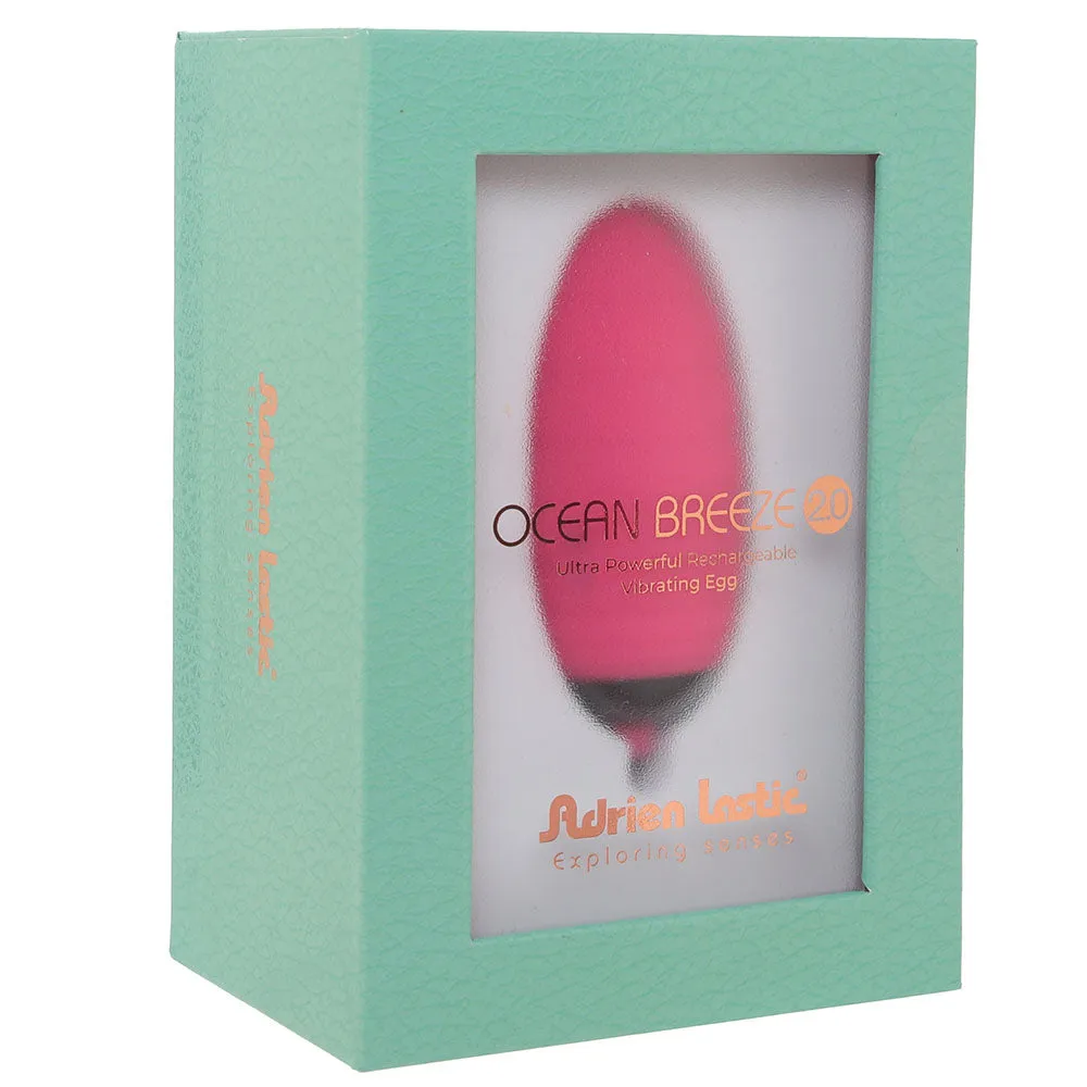 Ocean Breeze 2.0 Remote Egg Vibe in Pink