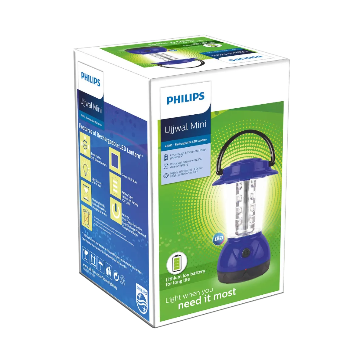 Philips Ujjwal Mini Rechargeable Emergency light