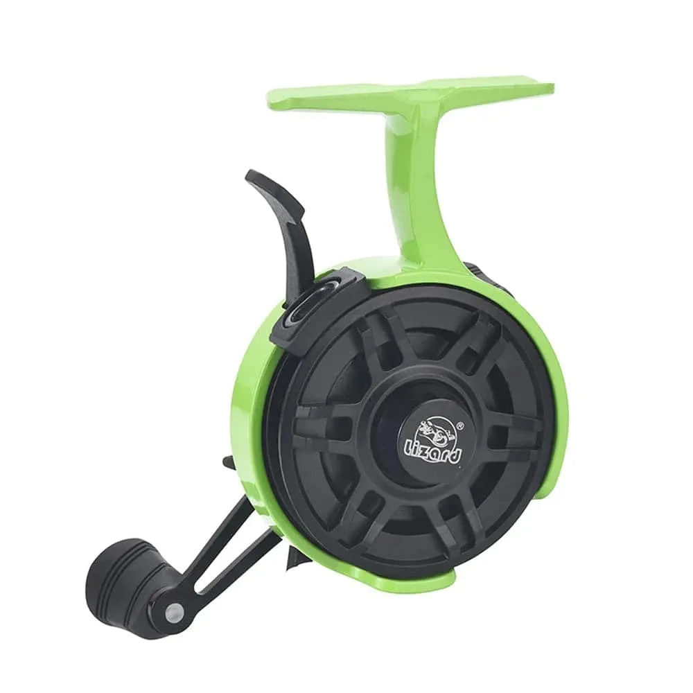 Plastic Wire Cup Ice Fishing Reel Raft Fishing Wheel Front Fishing Wheel Adjust Line Speed Control Radial Gap for Ice Fishing