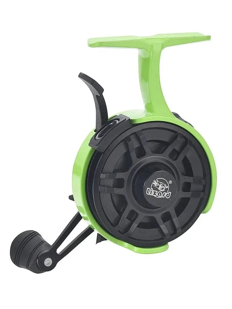 Plastic Wire Cup Ice Fishing Reel Raft Fishing Wheel Front Fishing Wheel Adjust Line Speed Control Radial Gap for Ice Fishing