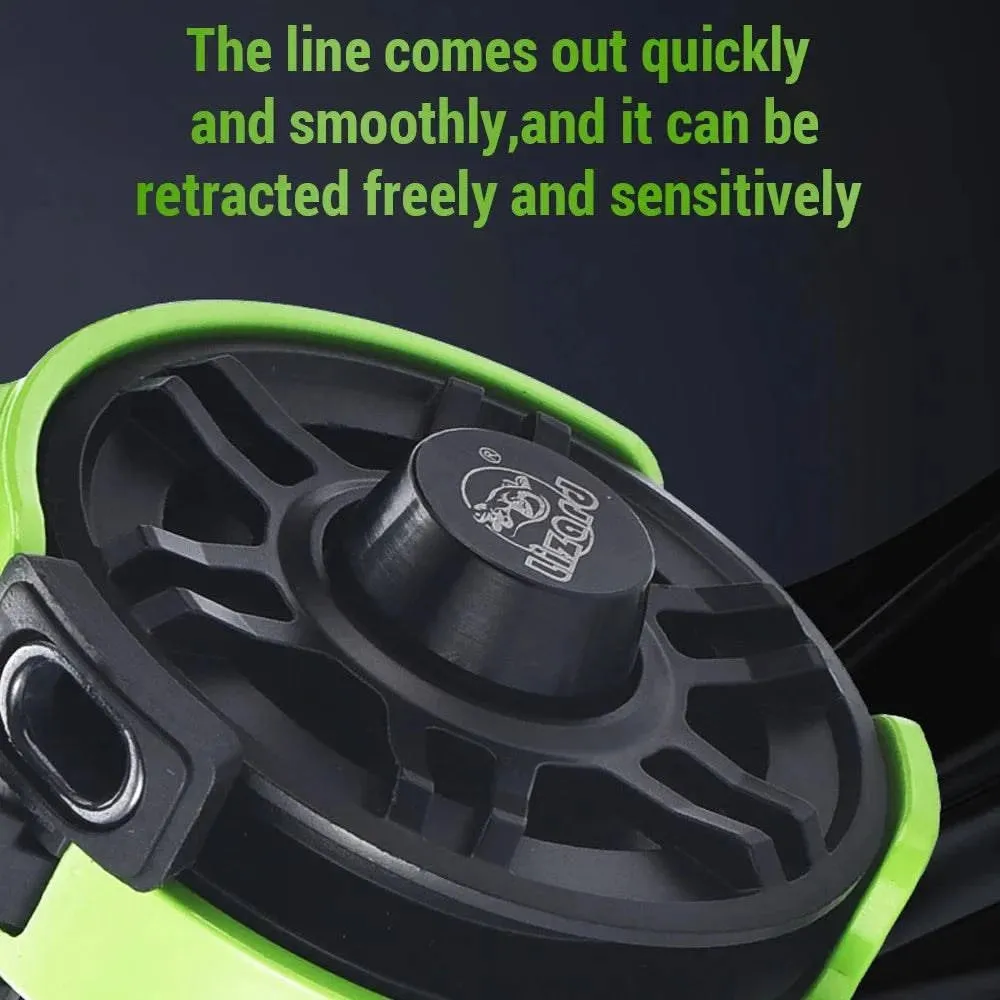 Plastic Wire Cup Ice Fishing Reel Raft Fishing Wheel Front Fishing Wheel Adjust Line Speed Control Radial Gap for Ice Fishing