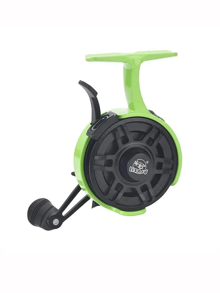 Plastic Wire Cup Ice Fishing Reel Raft Fishing Wheel Front Fishing Wheel Adjust Line Speed Control Radial Gap for Ice Fishing