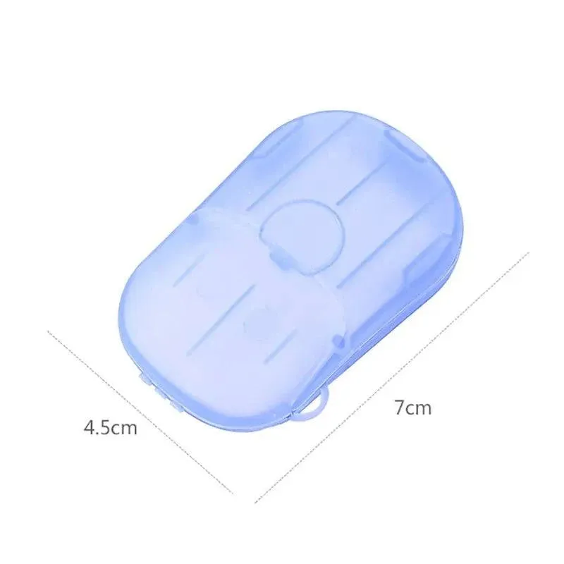 Portable Bathroom Soap Slices Bath Hand Washing Slice Sheets Outdoor Travel Scented Foaming Soap Paper Bath Clean Soap Tablets