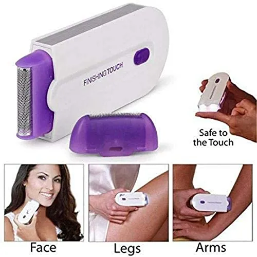 Rechargeable Instant Pain Free Hair Remover Shaver Instant Painless Facial All Body Hair Remover/Trimmer Shaver Machine with Sensor Light for Women