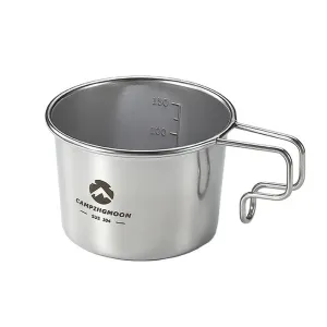 S180 Outdoor Stainless Steel 160ml Sierra Coffee Cup Picnic Tableware Portable Barbecue Hiking Camping Cup Picnic Cookware 2022