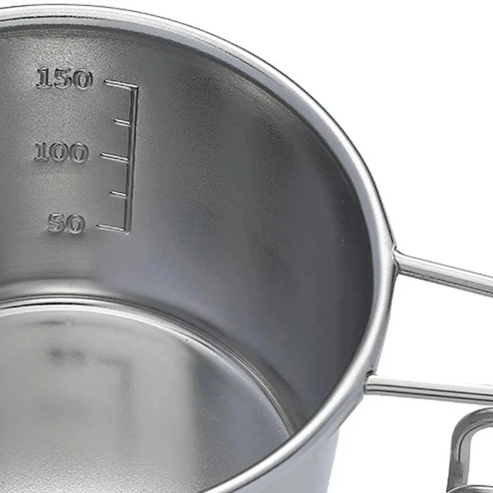 S180 Outdoor Stainless Steel 160ml Sierra Coffee Cup Picnic Tableware Portable Barbecue Hiking Camping Cup Picnic Cookware 2022