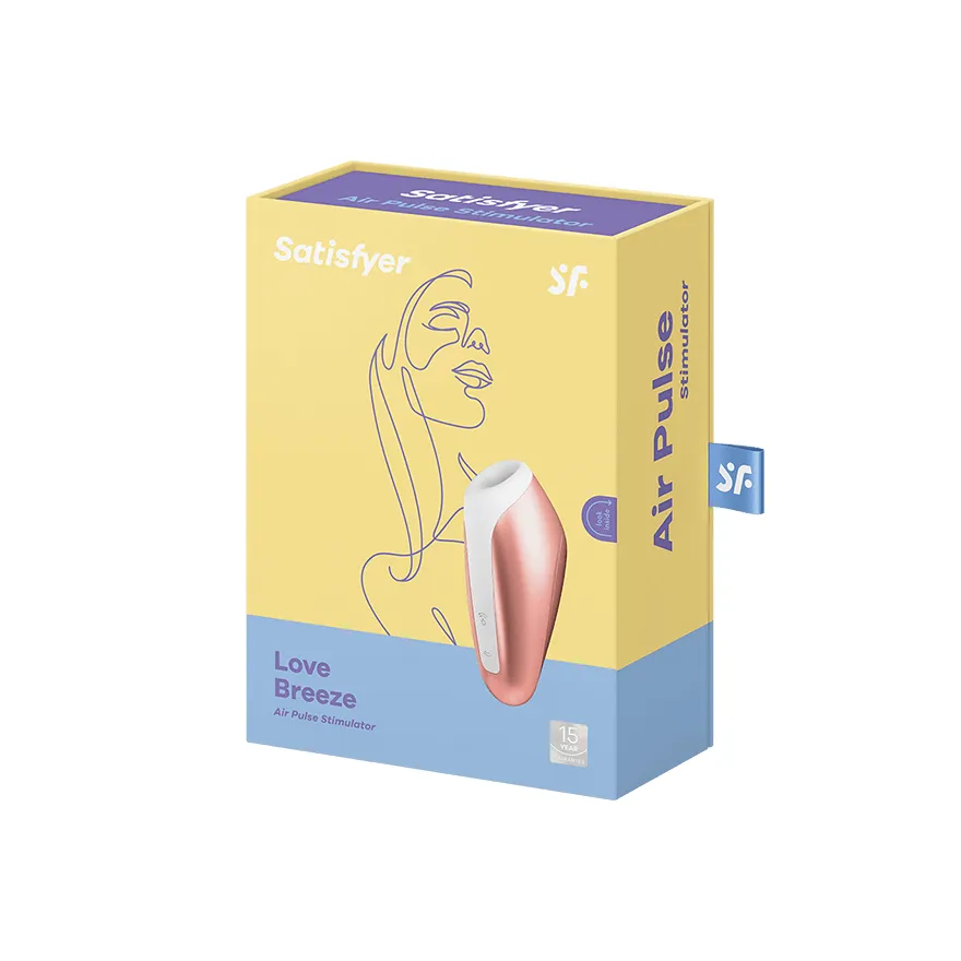 Satisfyer Love Breeze Air-Pulse Clitoris Stimulator Copper