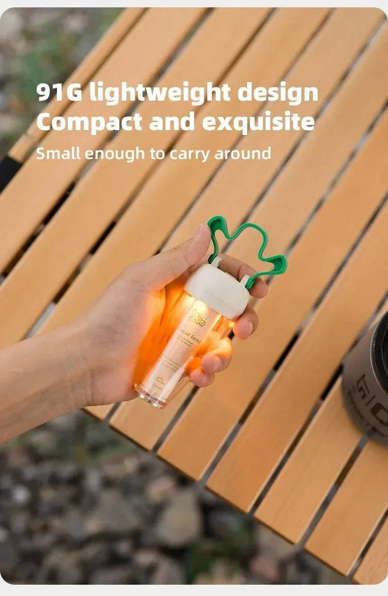 ShineTrip Yoo Series Carrot Shaped LED Camping Lantern Portable Outdoor Radish Light Rechargeable 4  Gears Waterproof Tent Lamp
