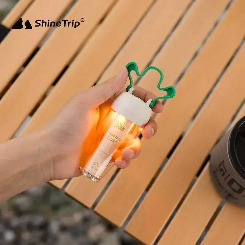 ShineTrip Yoo Series Carrot Shaped LED Camping Lantern Portable Outdoor Radish Light Rechargeable 4  Gears Waterproof Tent Lamp