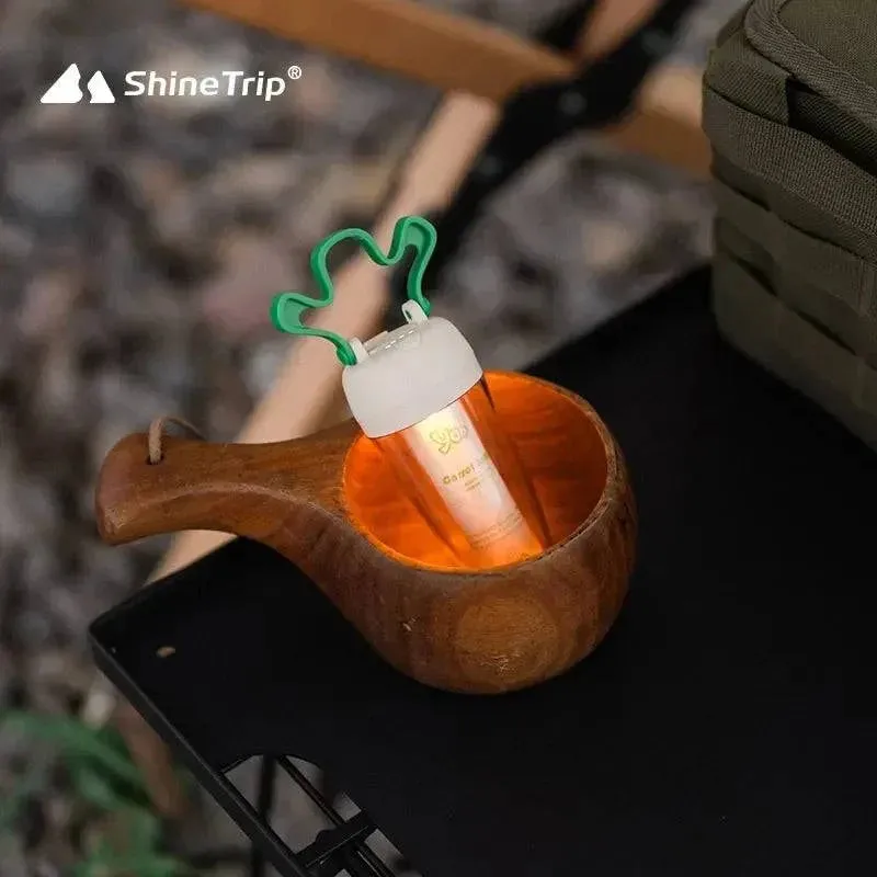 ShineTrip Yoo Series Carrot Shaped LED Camping Lantern Portable Outdoor Radish Light Rechargeable 4  Gears Waterproof Tent Lamp