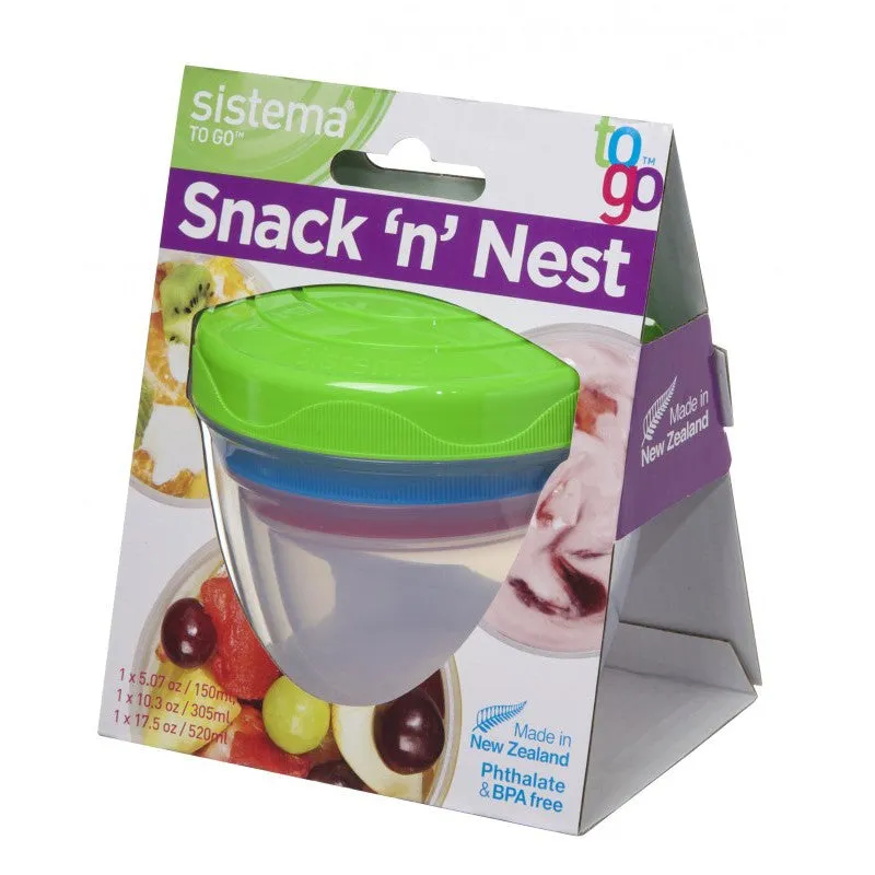 Sistema Snack & Nest 3pk To Go