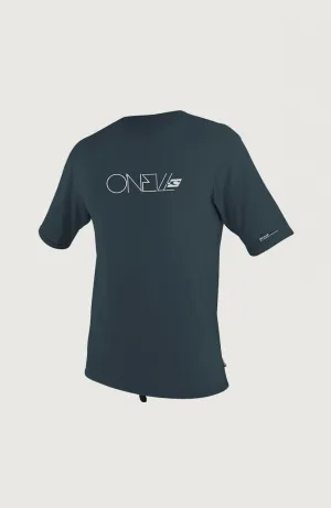 Skins Short Sleeve Rash Tee | Midnighter Black