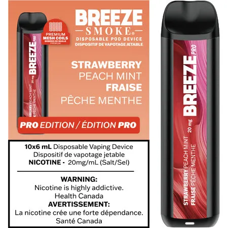 Strawberry Peach Mint - Breeze Pro
